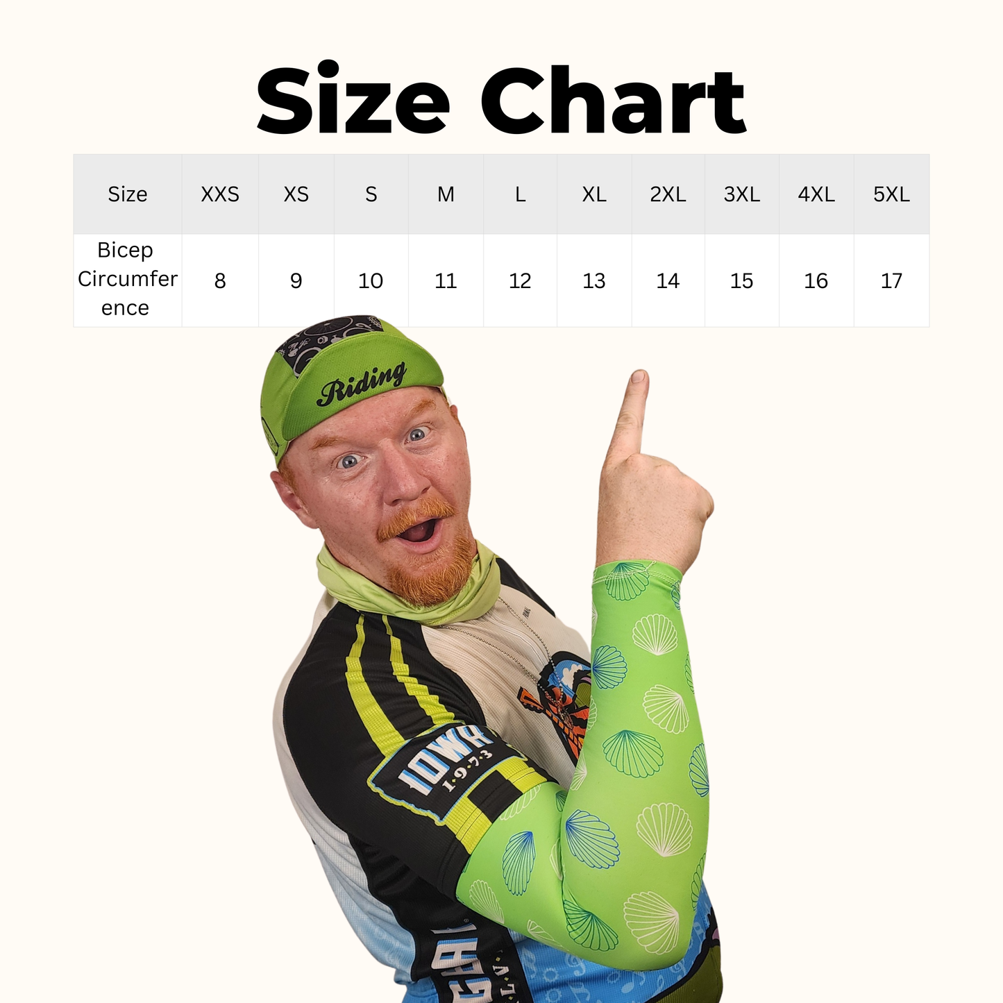 Cycling Sun Sleeves | Easy Sun Sleeve Pattern