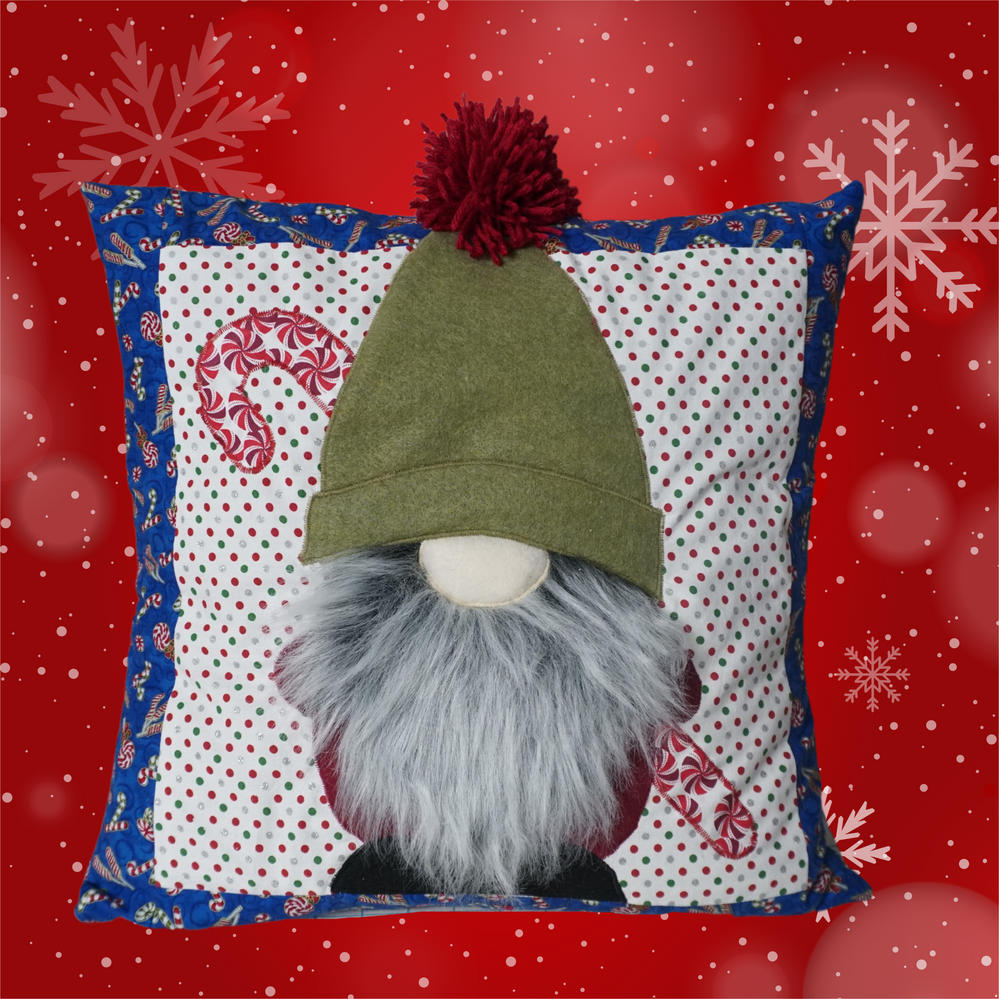 Gnome Pillow Case PDF Sewing Pattern