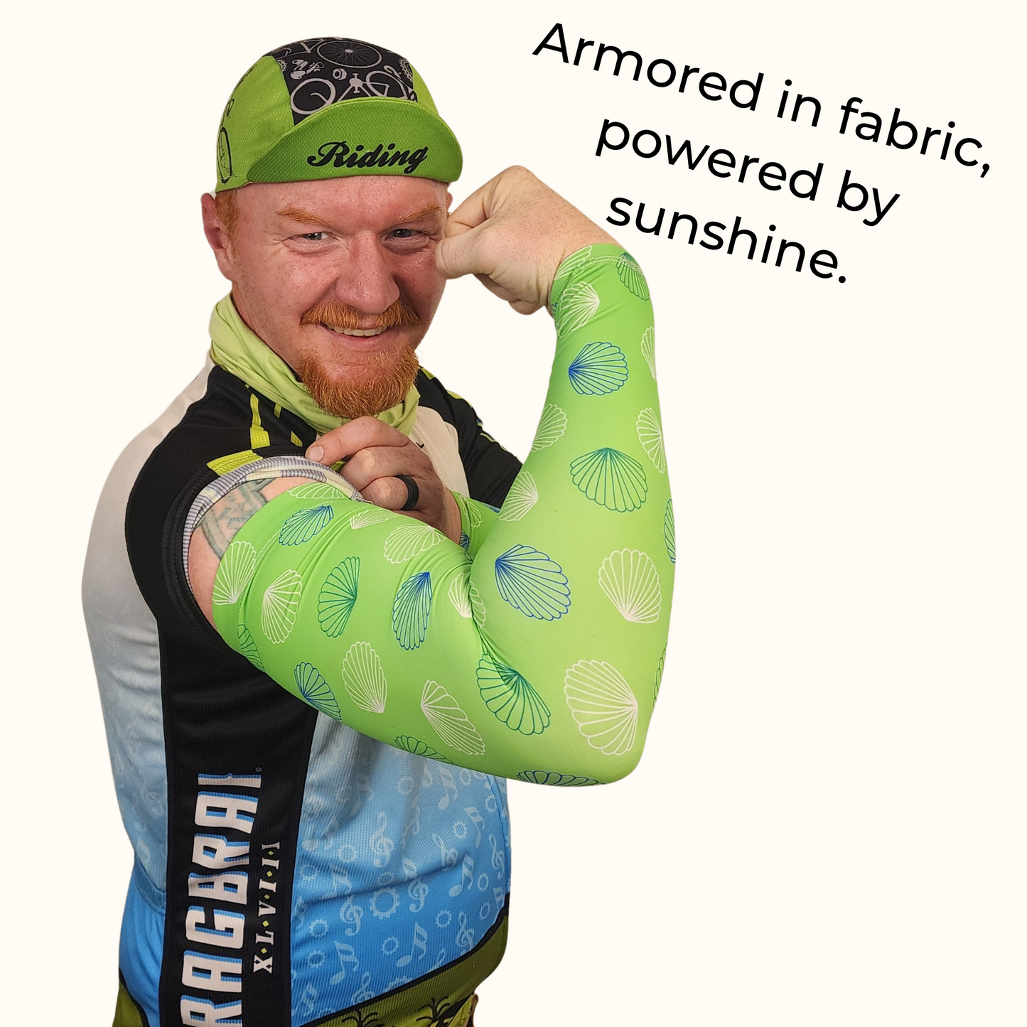 Cycling Sun Sleeves | Easy Sun Sleeve Pattern