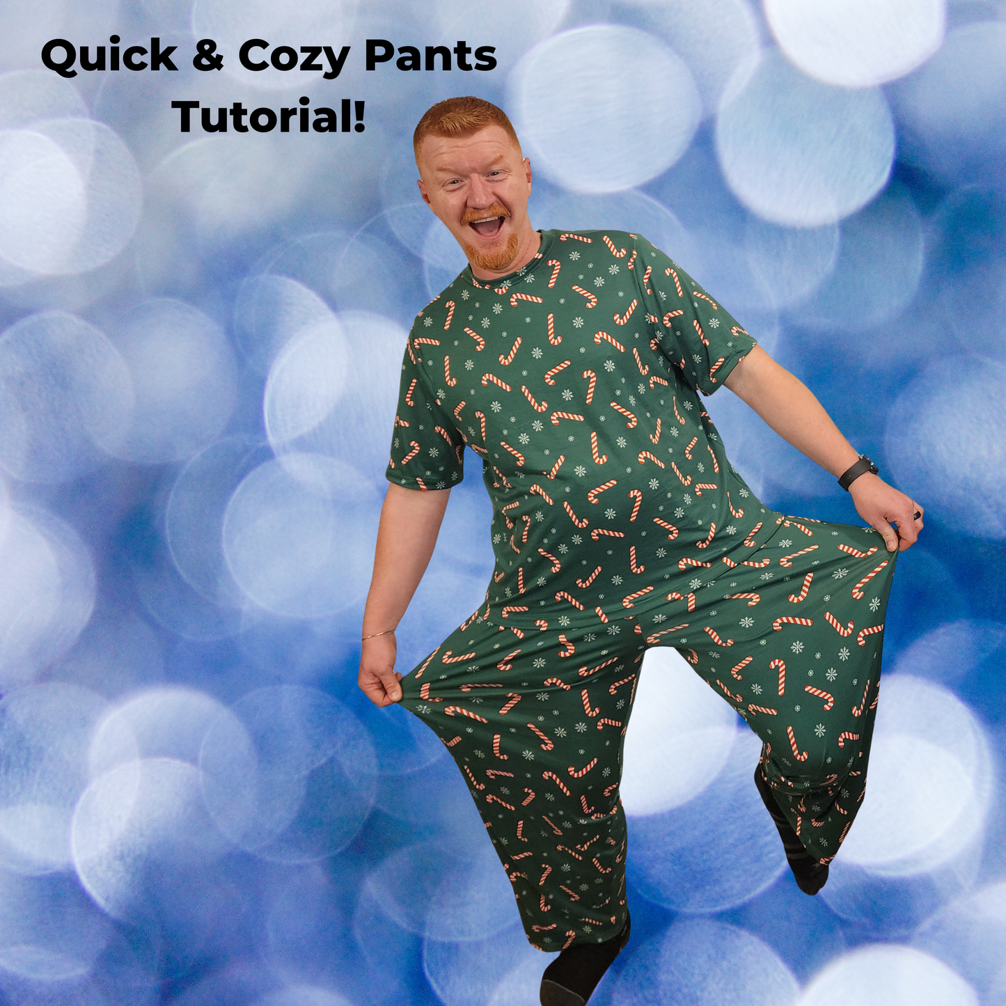 Chill Time PJ Set Sewing Pattern – Easy Loungewear Top and Pants PDF 20 Sizes