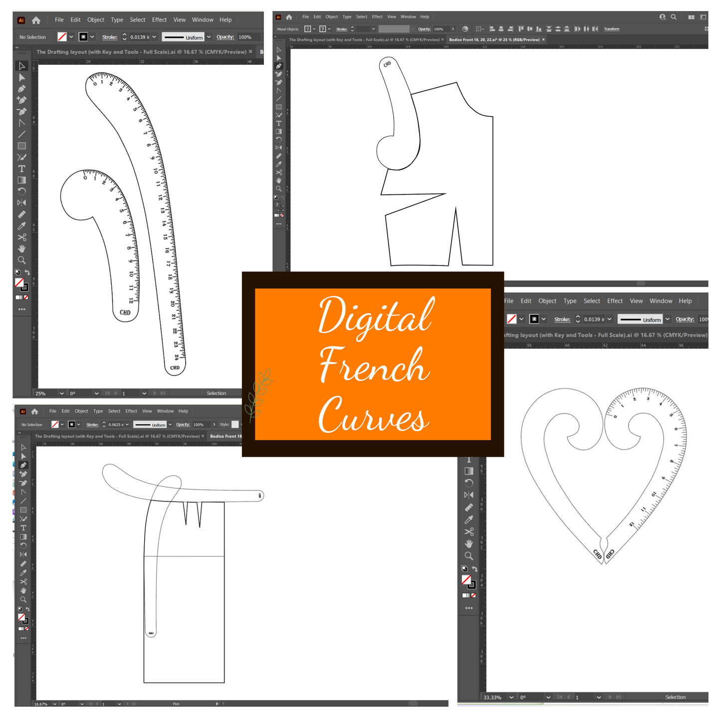 Digital French Curves