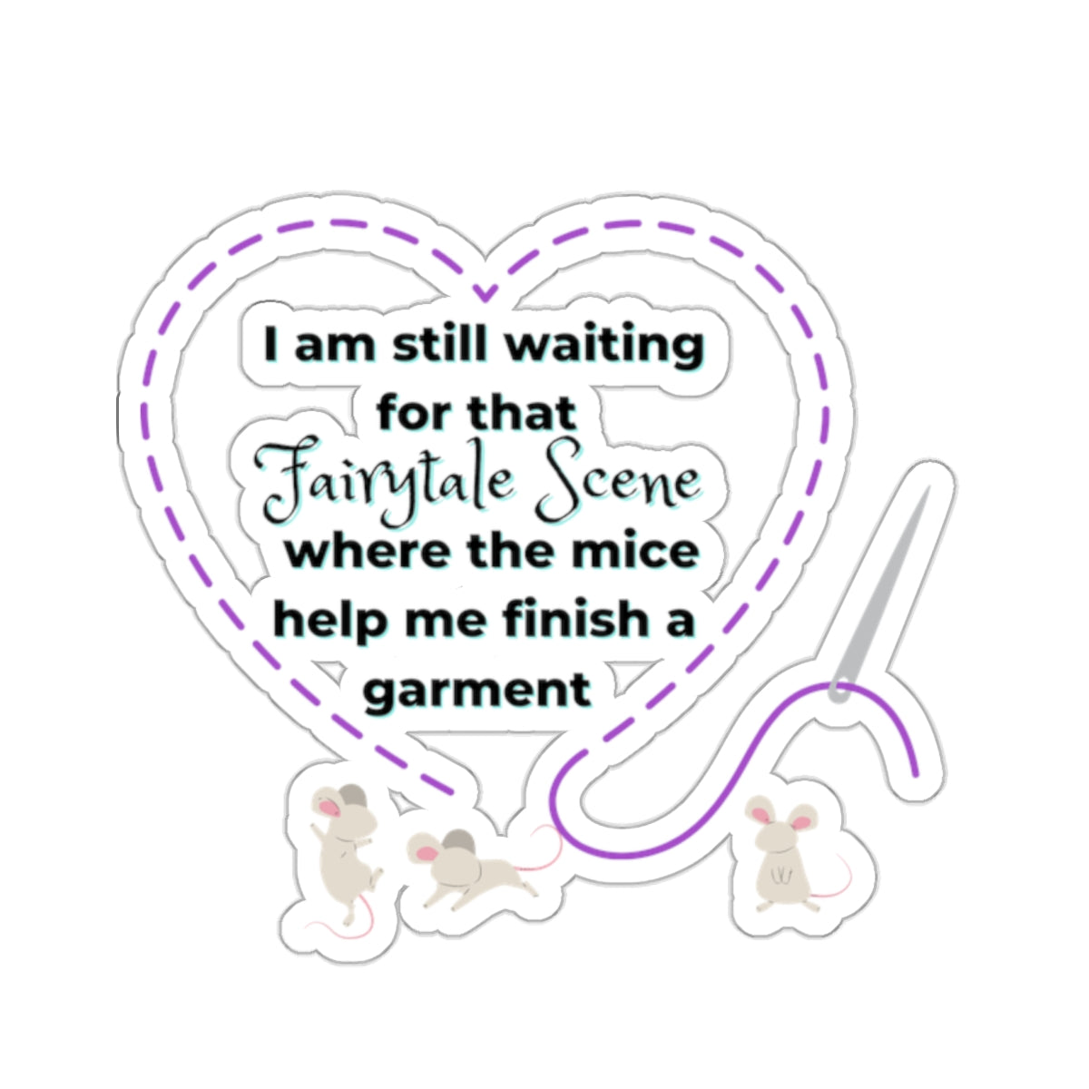 Sewing Fairytale Stickers