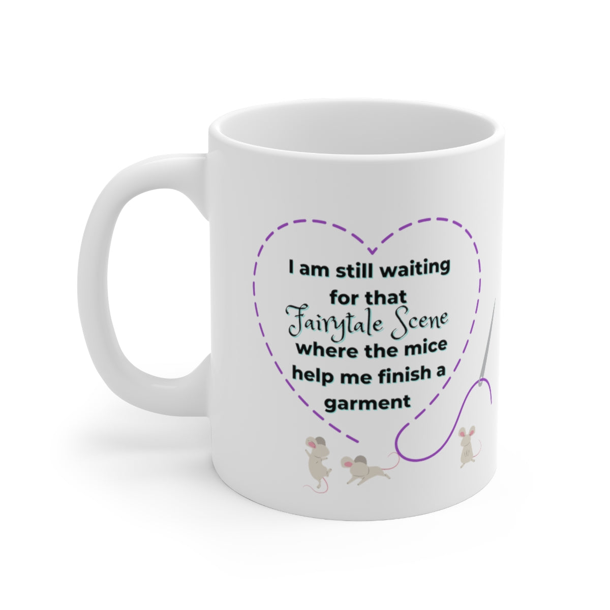 Sewing Fairytale Ceramic Mug 11oz