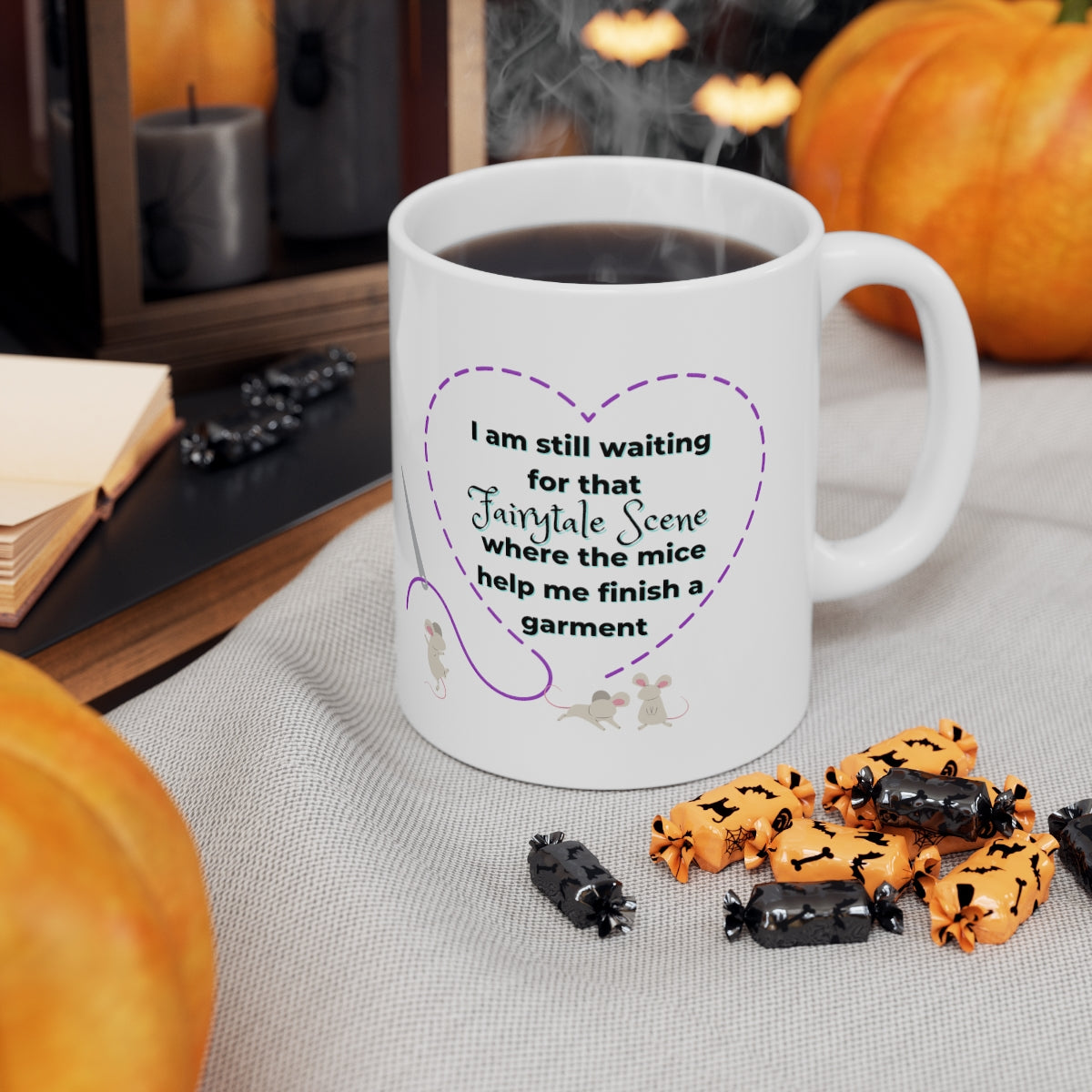 Sewing Fairytale Ceramic Mug 11oz