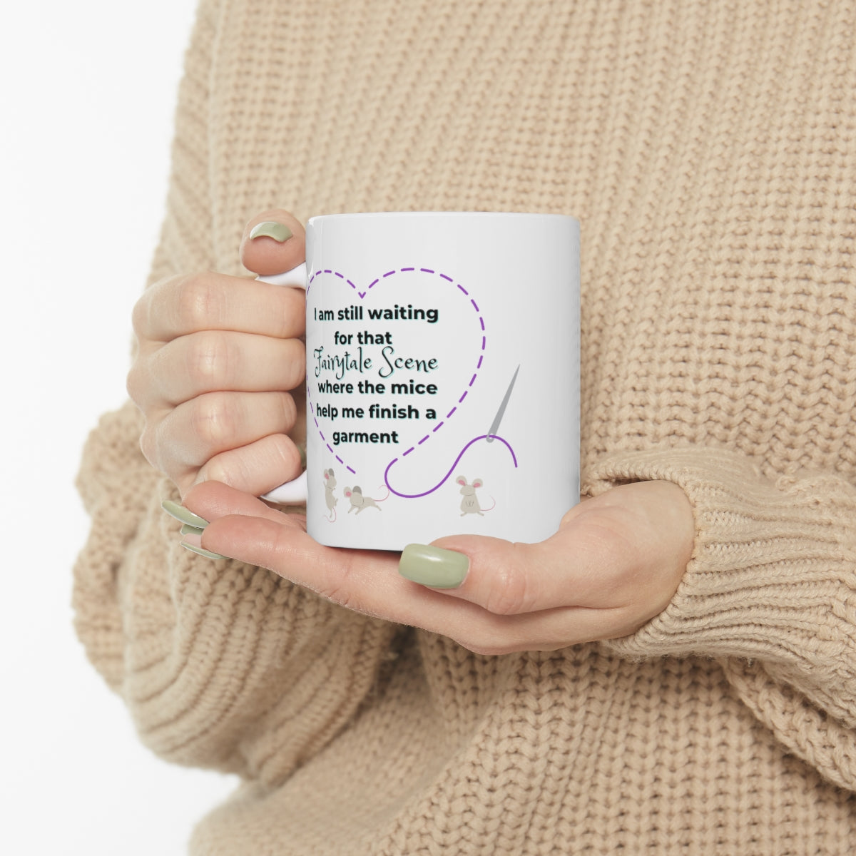 Sewing Fairytale Ceramic Mug 11oz