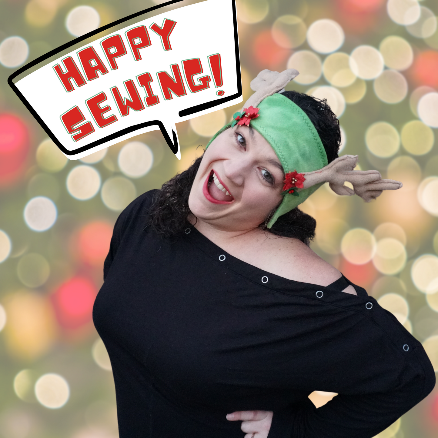 Antler Headband PDF Sewing Pattern