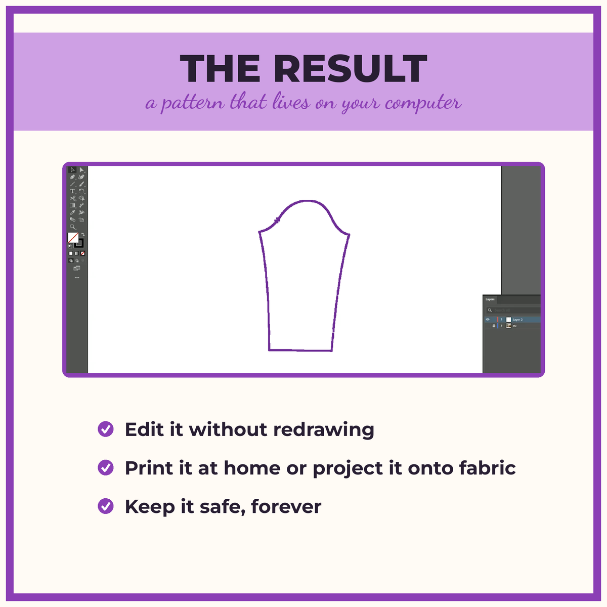 From Paper to Pixels: Digitize Your Sewing Patterns (Online Course)