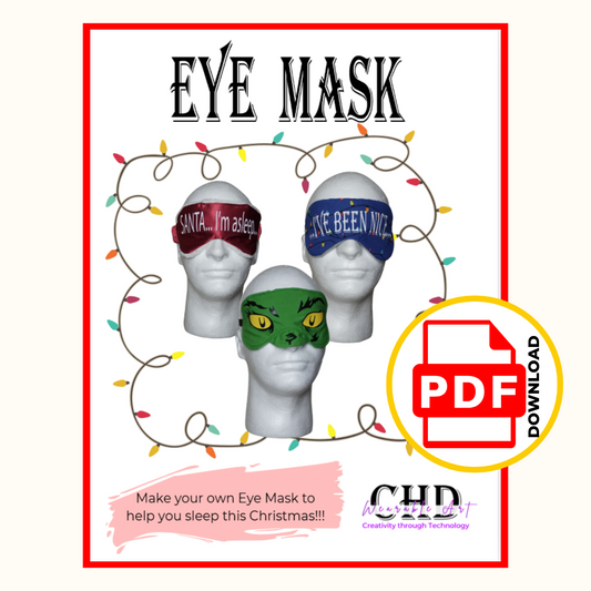 DIY Eye Mask Sewing Pattern