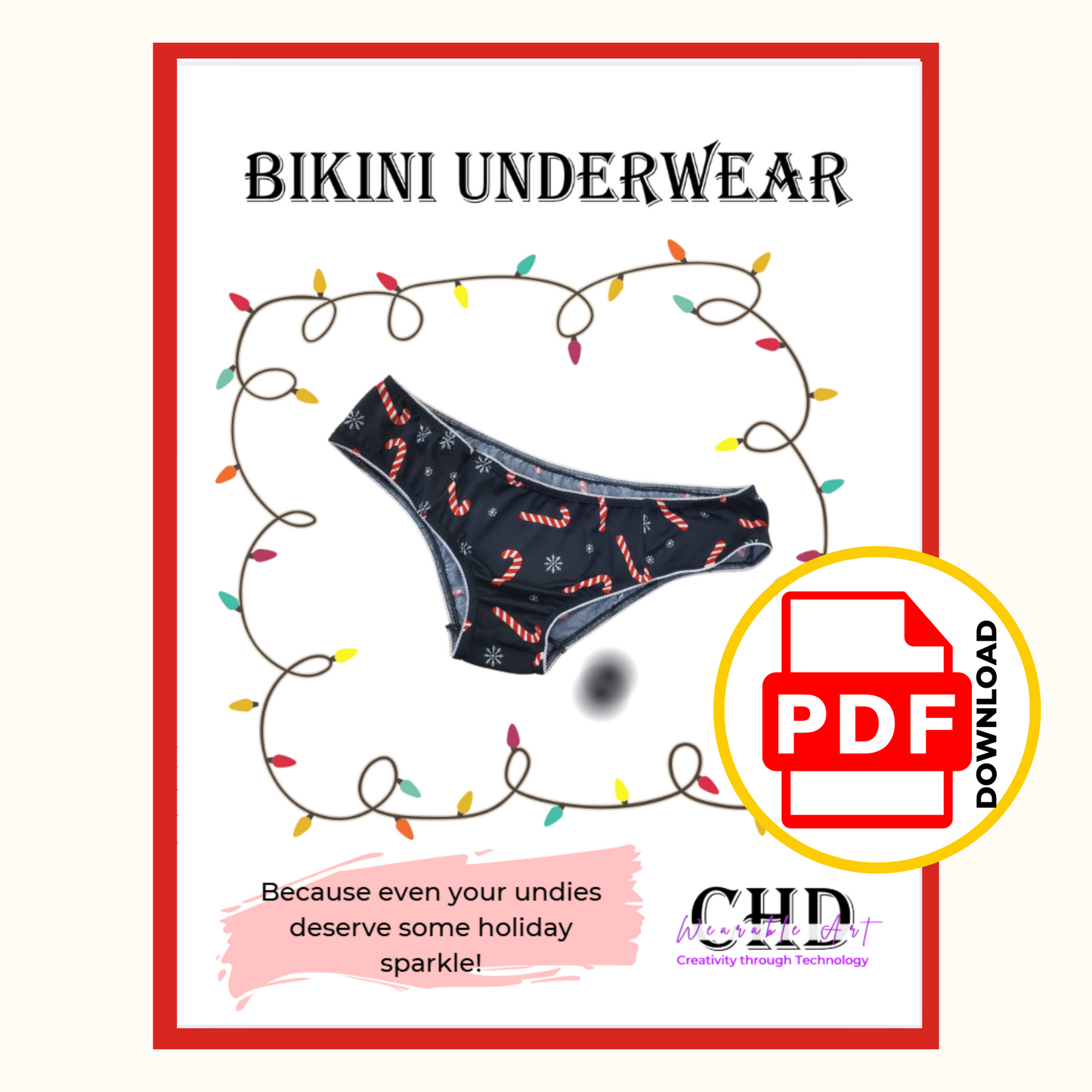 Bikini Underwear Pattern