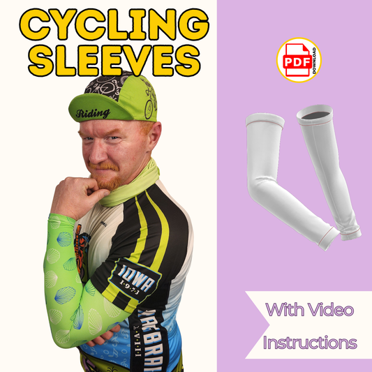 Cycling Sun Sleeves | Easy Sun Sleeve Pattern