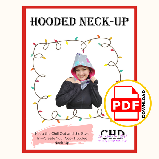 Cozy Hooded Neck-Up Pattern PDF