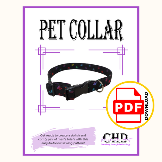 Custom Pet Collar PDF Pattern