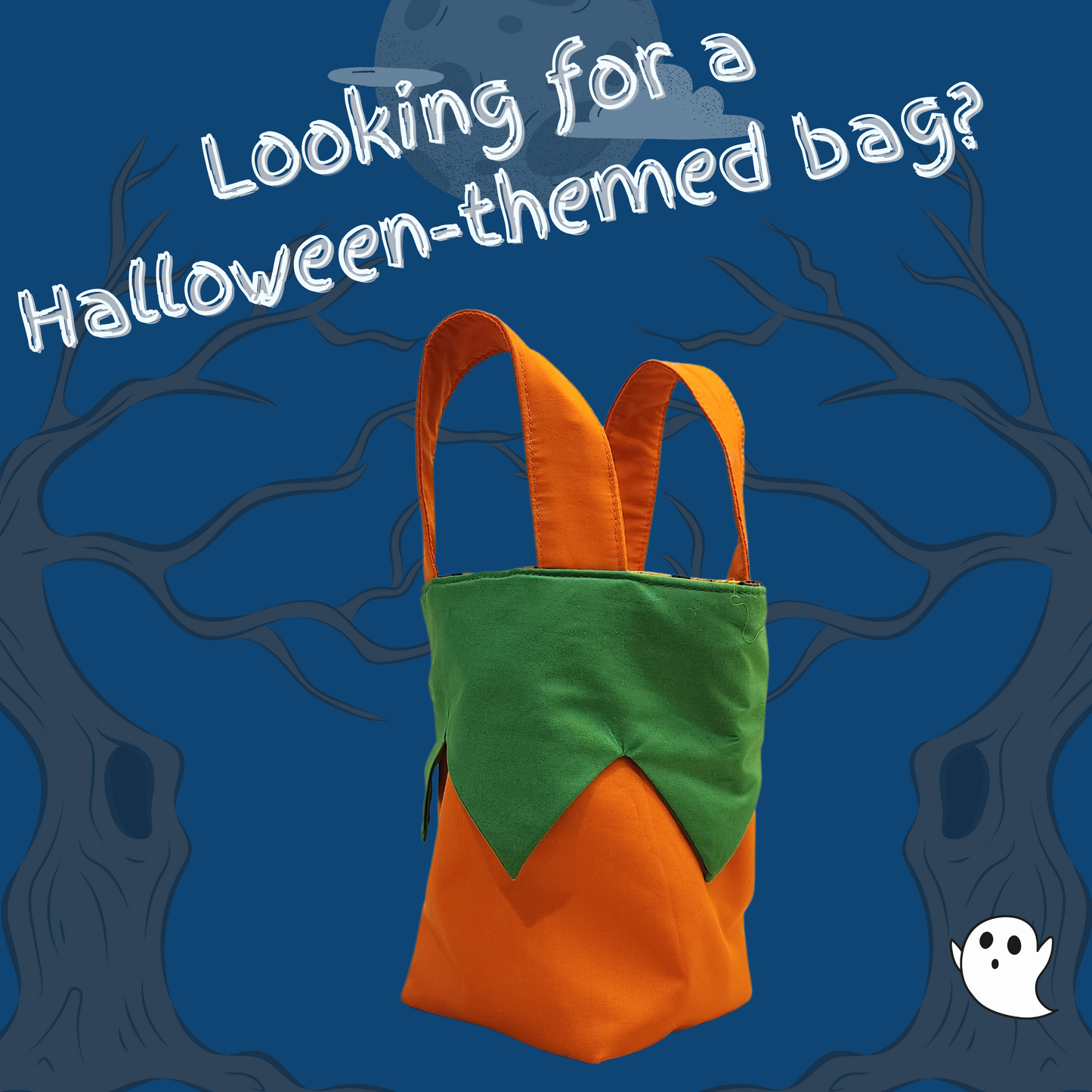 Pumpkin Bag Sewing Pattern: 8 Sizes, Video Tutorial (PDF and Projector Pattern files)