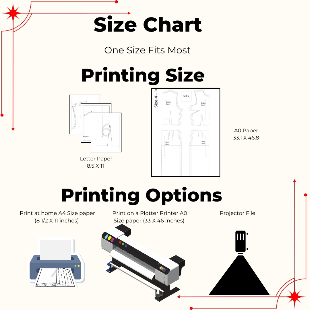 Reusable Fabric Gift Bag Sewing Pattern