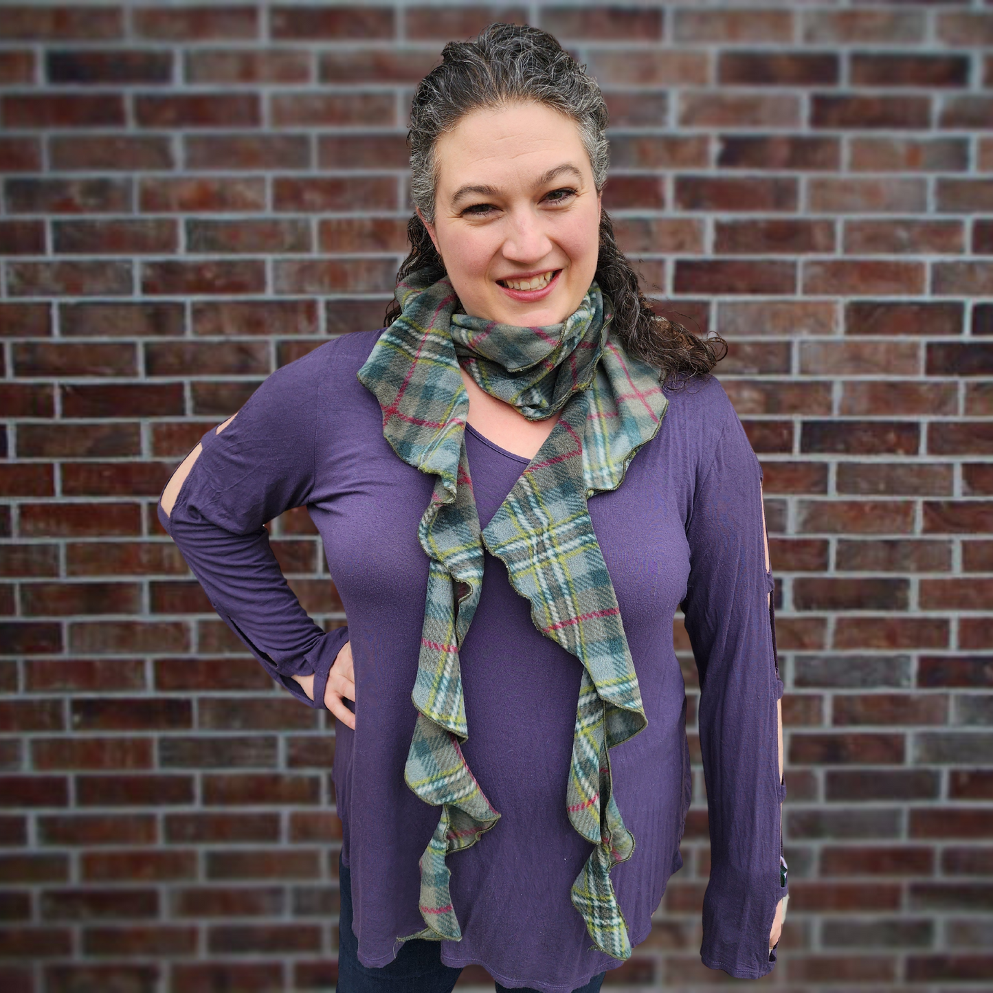 Spiral Scarf Sewing Pattern