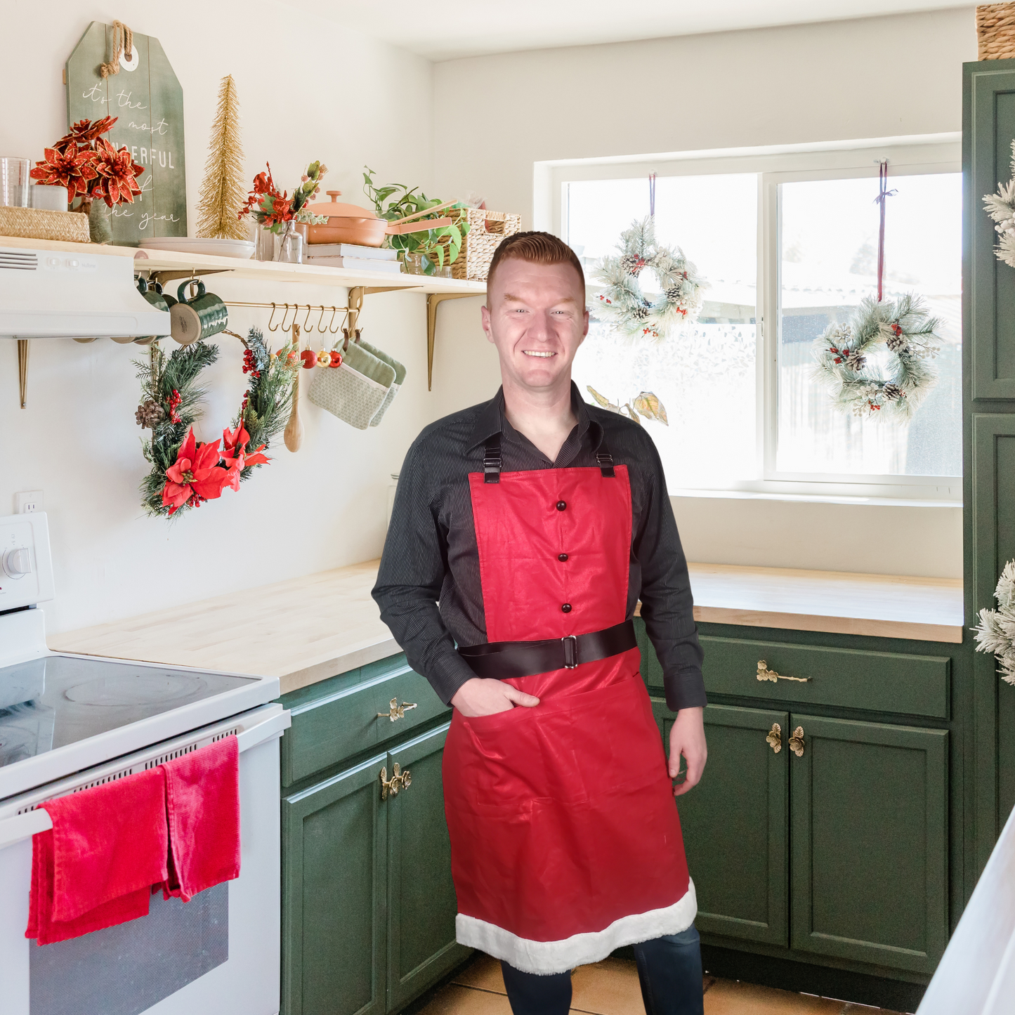 Santa Claus Apron Sewing Pattern