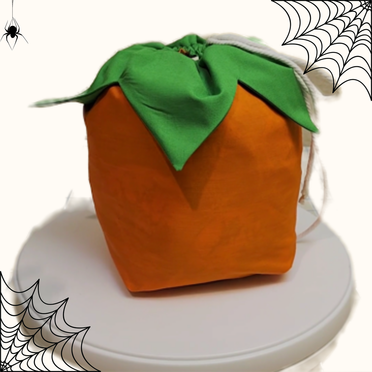 Pumpkin Bag Sewing Pattern with 3 Sizes, Printable PDF and Projector File, and Step-bystep video tutorial