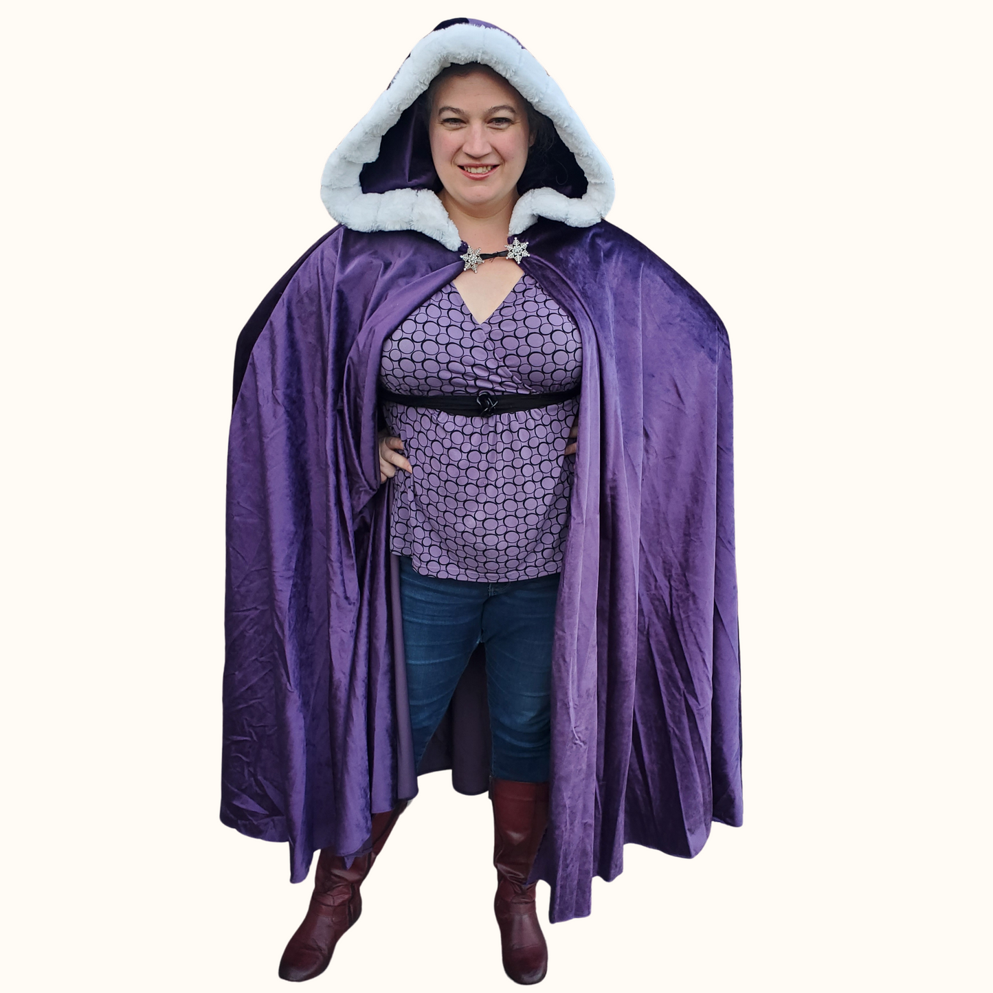 Easy Circle Cape Sewing Pattern