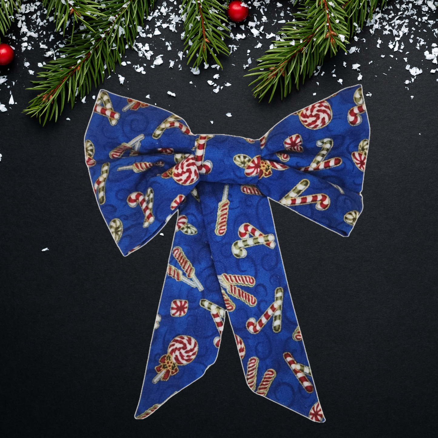 Pet Collar Bow Sewing Pattern, Easy Beginner PDF and Projector Files with 8 Sizes