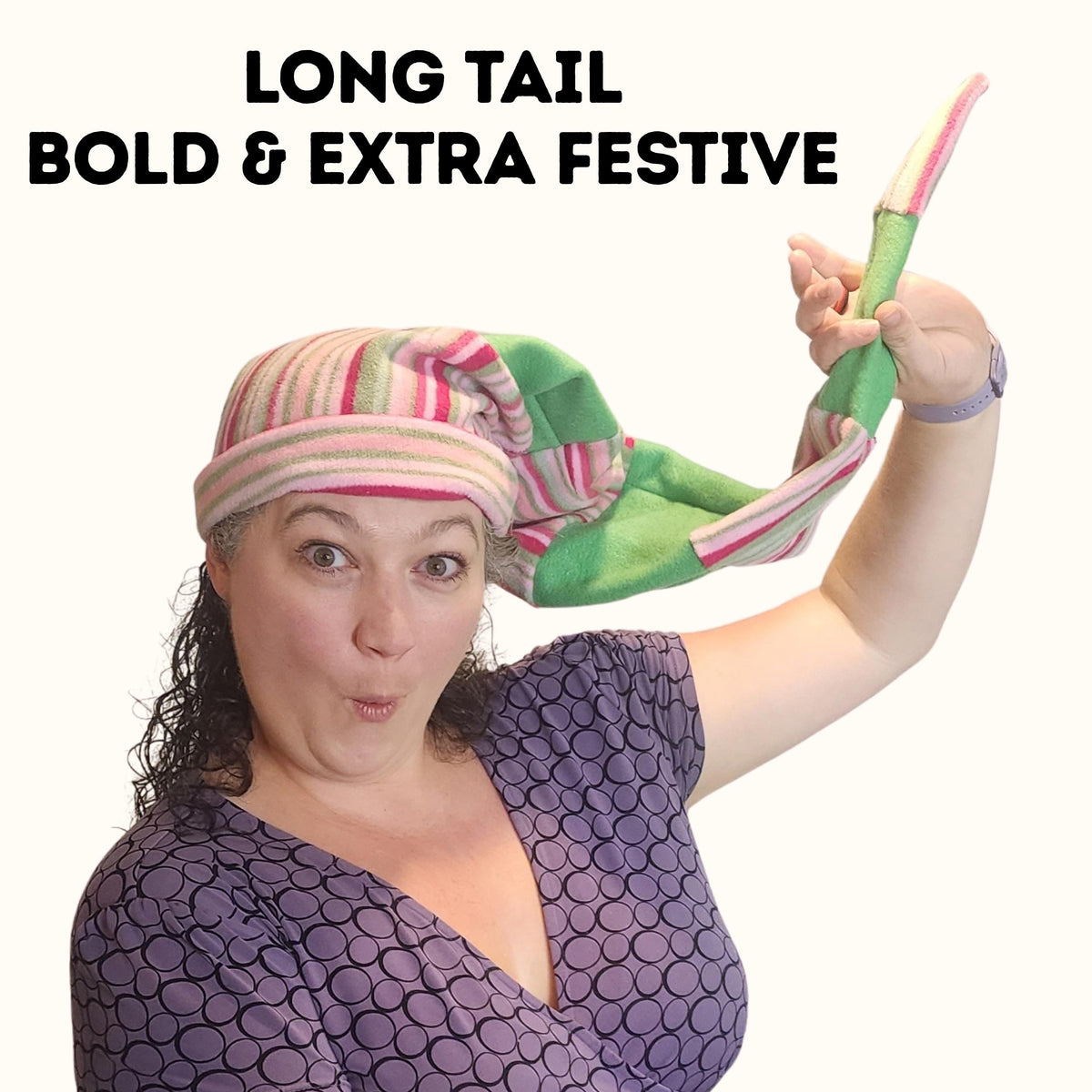 Long Tail Elf Hat sewing pattern