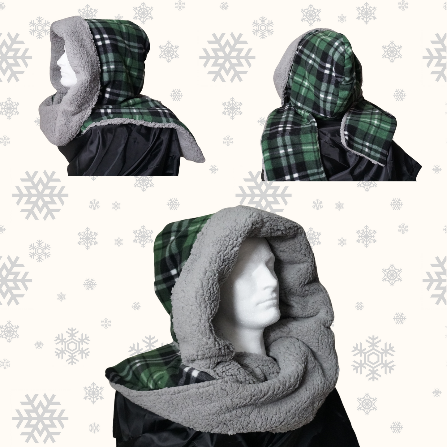 Hooded Scarf Sewing Pattern