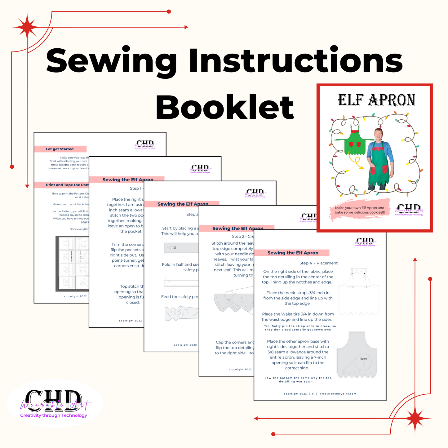 Elf Apron Sewing Pattern