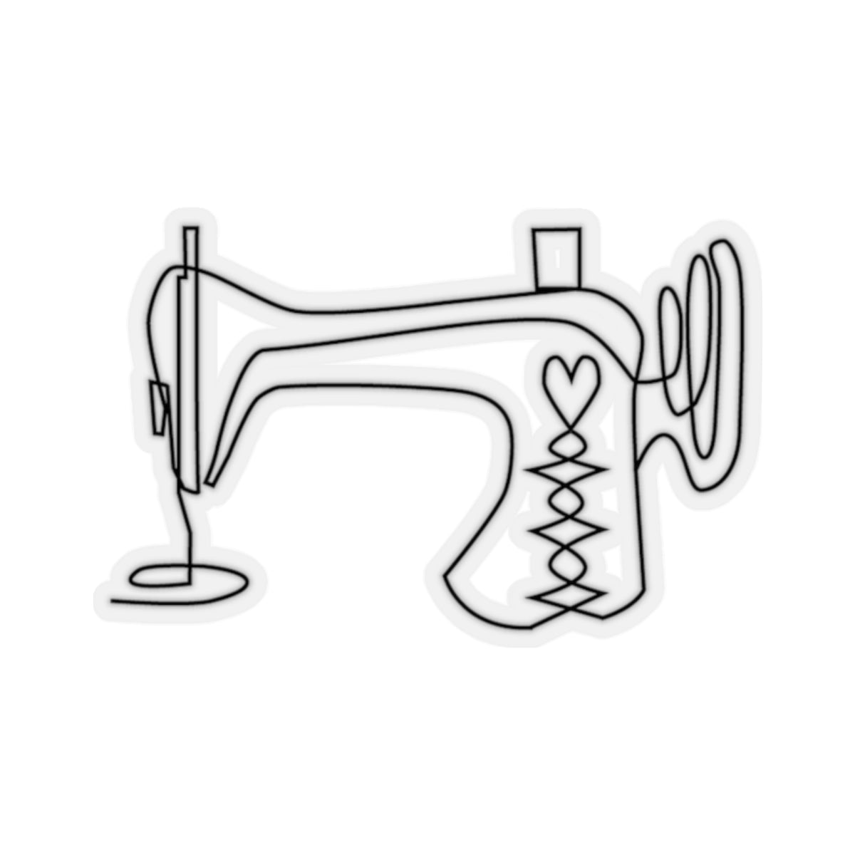 Sewing Machine Sticker